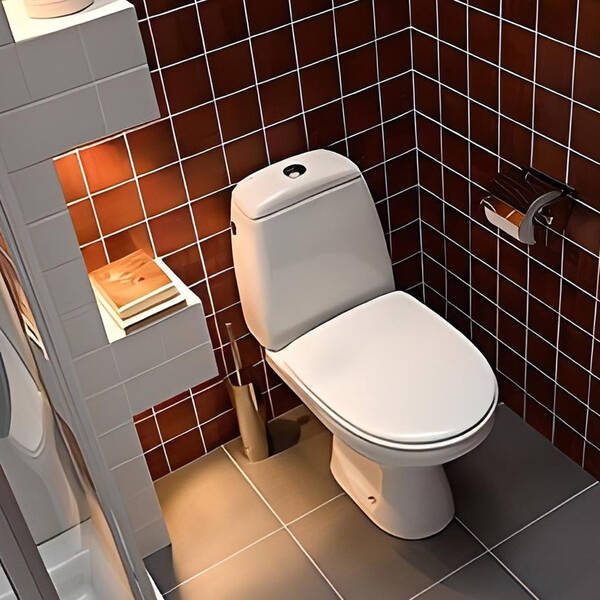 S7921800UA SOLO Унітаз-компакт підлоговий г/в, сидіння з кришкою Duroplast Soft close, н/п, білий — фото 6