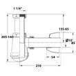 Сифон для раковини/біде колбовий Devit DEV004526 білий, фото 2