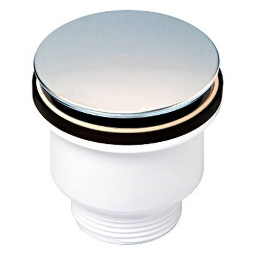 Донный клапан для раковины, биде Devit DEV014042 Click-Clack, хром, фото 1