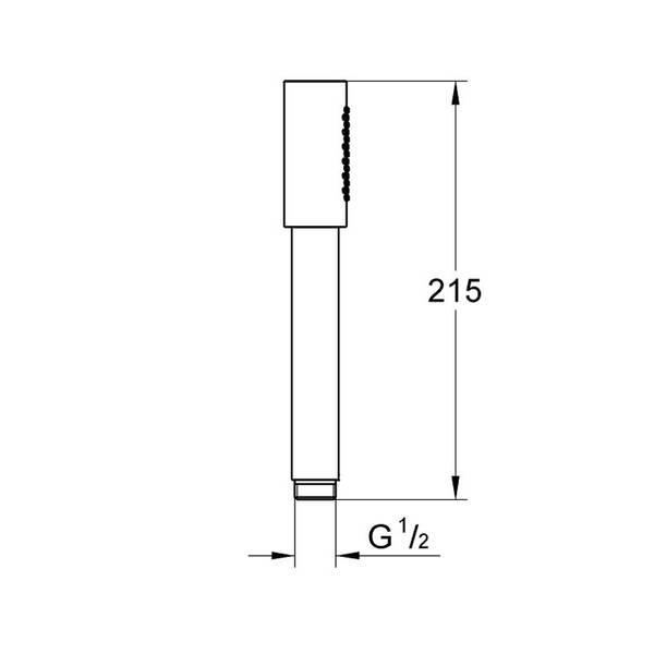 Ручний душ Grohe Rainshower 26866GL0 золото, фото 3