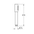 Ручний душ Grohe Rainshower 26866DL0 теплий захід (брашоване рожеве золото), фото 3