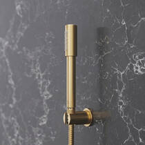 Ручний душ Grohe Rainshower 26866GN0 брашоване золото, фото №1