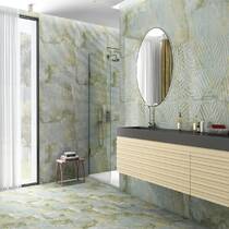 Плитка Ceramica Deseo Onyx Verde Decor 1 30x90см, фото №2