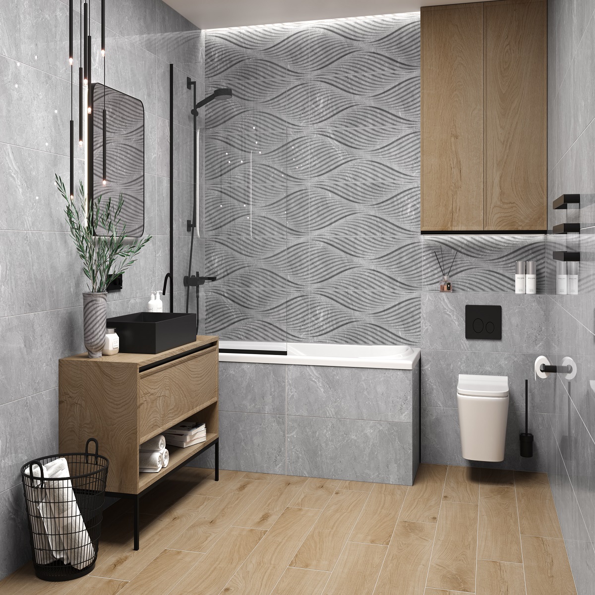 DELIGHT GREY DECOR (1 сорт)