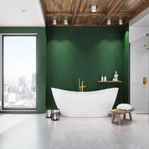 Ванна акрилова Cersanit Zen Double 182х71 см з ніжками білий глянець, фото №6