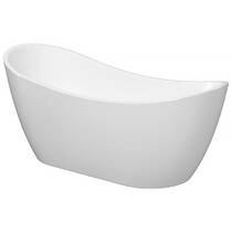 Ванна акрилова Cersanit Zen Double 182х71 см з ніжками білий глянець, фото №2