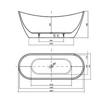 Ванна акрилова Cersanit Zen Double 182х71 см з ніжками білий глянець, фото №3
