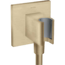 Шлангове підключення Axor ShowerSolutions 36734140 з тримачем, бронза матовий, фото №1