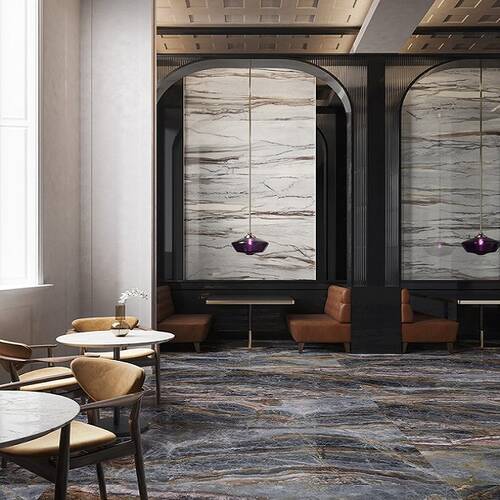 Керамограніт Santagostino Onyx Indigo 60x120 см, фото 3