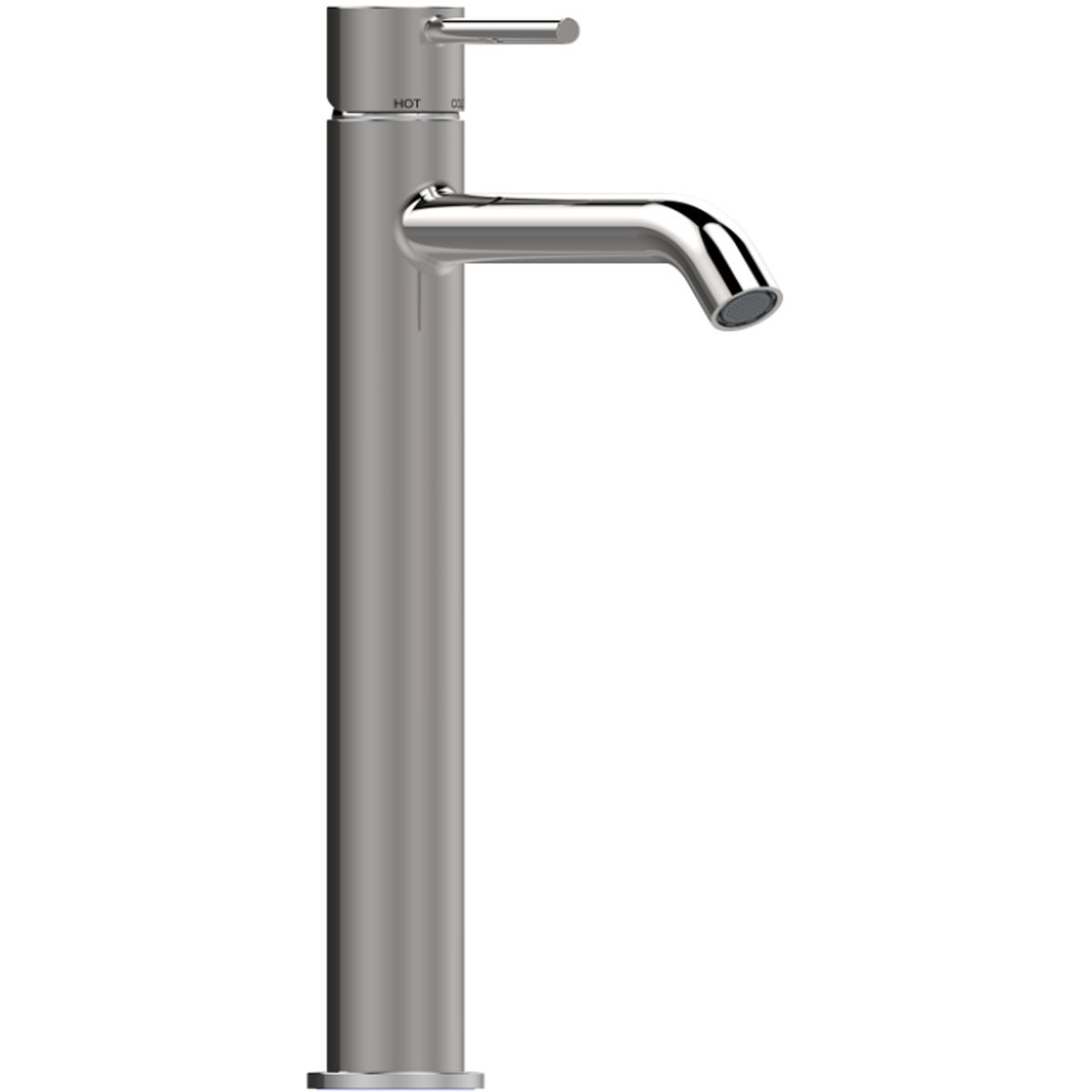 Z00703000030005 TEO-T (TALL) Змішувач для раковини з донним клапаном, хром (1 сорт)