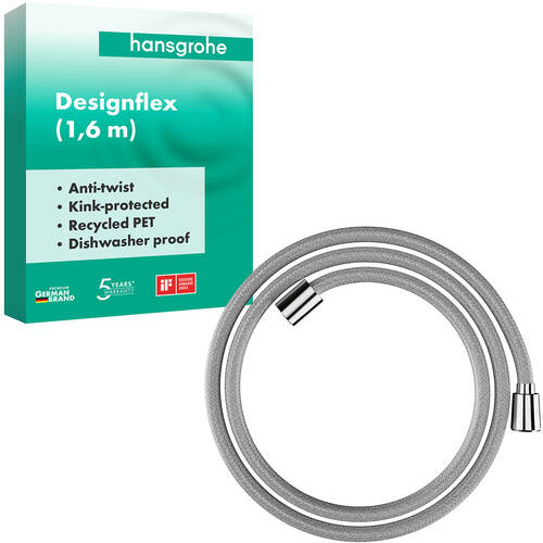 Душовий шланг Hansgrohe Designflex 28260000 1,60 м, фото 2