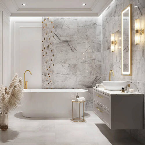 Мозаїка Opoczno Pl+ Stone Hills Grey Mosaic Glossy 29,7x29,7 см, фото 3