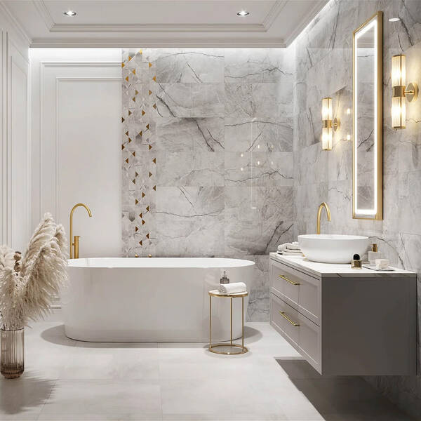 Мозаїка Opoczno Pl+ Stone Hills Grey Mosaic Glossy 29,7x29,7 см, фото 3