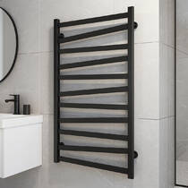 Полотенцесушитель электрический Devit Style ST5001000EBS П11 500х1000 мм, черный матовый, фото №1