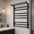 Полотенцесушитель электрический Devit Allround AL500800EBS П9 500х800, черный матовый, фото 1