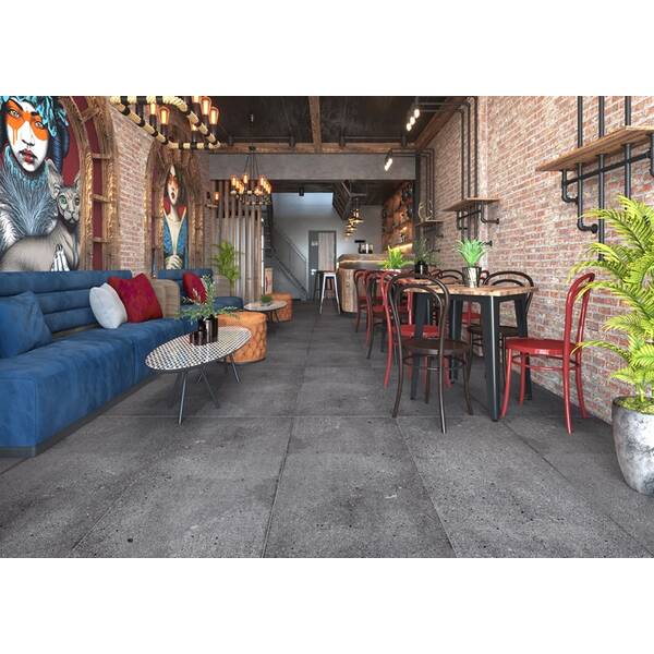Керамограніт Almera Ceramica-2 Fort Charcoal Expo 60x120см, фото 2