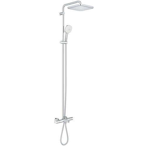 Душевая система Grohe New Tempesta Cosmopolitan 26691001 с термостатом и изливом, фото 1