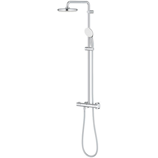 Душевая система Grohe New Tempesta Cosmopolitan 26811001 с термостатом, фото 4