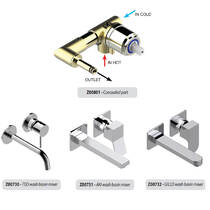 Внутренняя часть смесителя для раковины Bossini Z00801000000005, фото №3