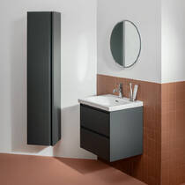Тумба для раковины Laufen Lani H4035321122661 подвесная, серый глянец, фото №3