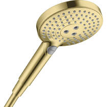 Ручний душ Hansgrohe Raindance Select S 120 3jet EcoSmart 26531990 золото, фото №1
