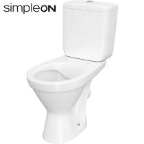 Унітаз-компакт Cersanit Cersania II 751 011 Simple On із сидінням Soft Close та функцією швидкого зняття, фото №2