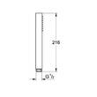 Ручний душ Grohe Rainshower Aqua Cube Stick 26885AL0 графіт, фото 4
