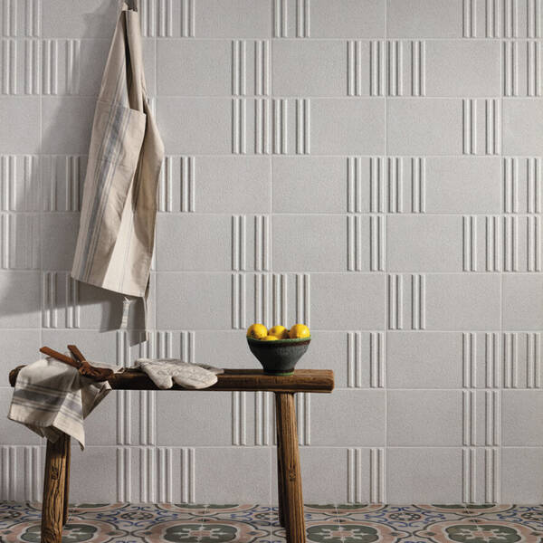 Плитка Peronda Fs Block White Decor 20x40 см, фото 4