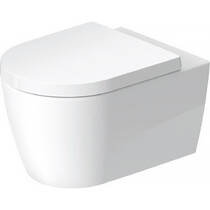 Унітаз підвісний Duravit ME by Starck 2584092000 безобідковий, білий глянець, фото №1