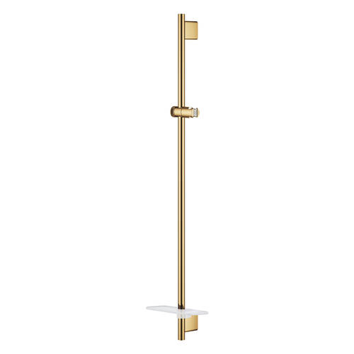 Душова штанга Grohe Rainshower SmartActive 26603GL0 900 мм з тримачем та полицею, фото 2