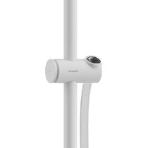 Душевая стойка 65 см Hansgrohe Unica Pulsify S 24400700 с держателем-слайдером и душевым шлангом 160 см, белый матовый, фото №3