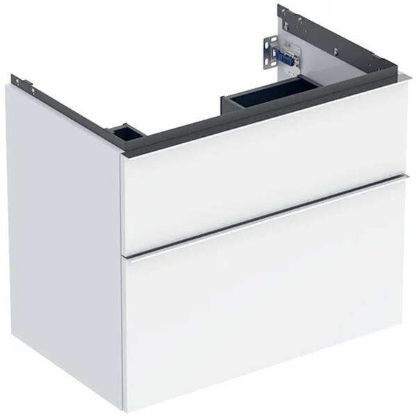 Тумба для раковини Geberit iCon 502.304.01.2 підвісна білий глянець, фото 1