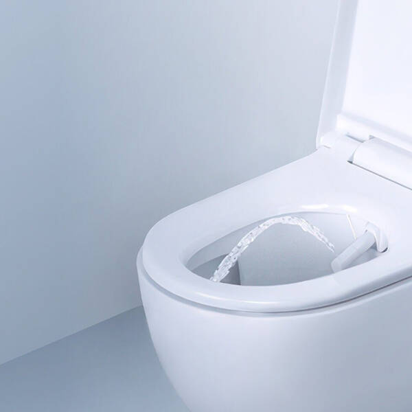 146.350.01.1 AquaClean Alba Підвісний унітаз-біде, покриття KeraTect, колір білий глянець, накладка біла — фото 7