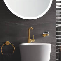 Смеситель для раковины Grohe Essence 24174GN1 брашированное золото, фото №3