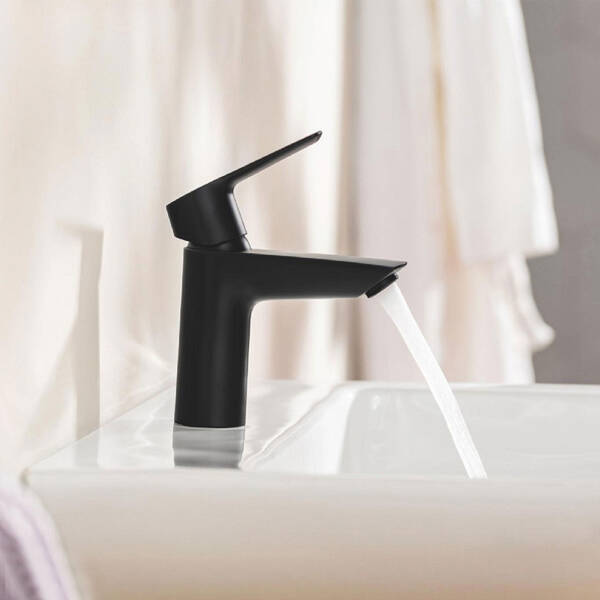 Змішувач для раковини Grohe Eurosmart 233222433 M-Size, чорний