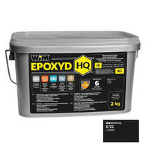 Заповнювач для швів WIM Epoxyd HQ 1/22 епоксидний двокомпонентний чорний 2кг, фото №1
