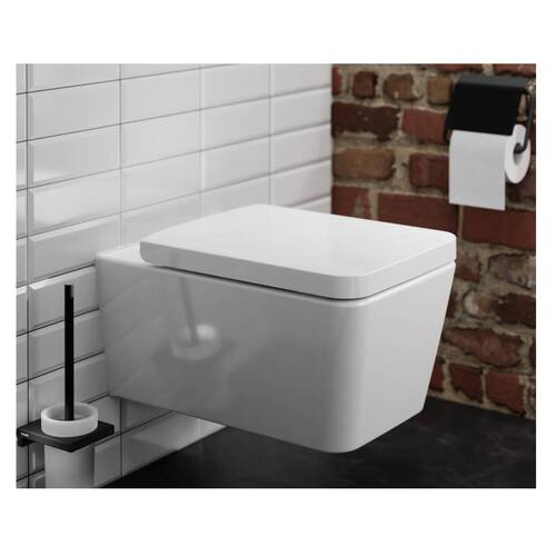 Унитаз подвесной Hansgrohe EluPura Q 60194450 540 безободковый белый, фото 3