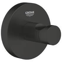 Крючок Grohe Essentials 1024602430 одинарный черный матовый, фото №1