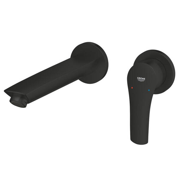 Смеситель скрытого монтажа для раковины Grohe Eurosmart 293382433 M-Size, черный матовый, фото 3