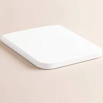 Крышка для унитаза Hansgrohe EluPura Q 60150450 soft-close, top fix, белый, фото №1