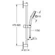 Душевой набор Grohe Tempesta Cube 267482433 2 режима струи, черный матовый, фото 4