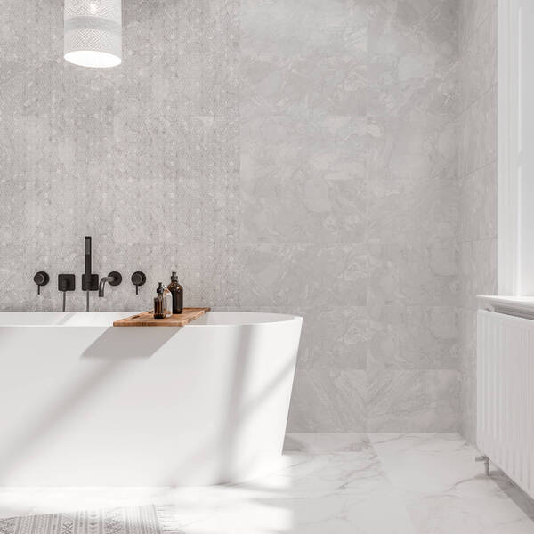 Плитка Golden Tile Gloria Сірий GL2051 30х60 см, фото 3
