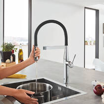 Змішувач для кухні Grohe Essence 30294GN0 брашоване золото, фото №5