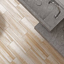 Керамограніт Cersanit Flaxwood Beige 18,5x59,8 см, фото №5