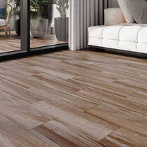 Керамограніт Cersanit Flaxwood Brown 18,5x59,8 см, фото №6