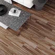 Керамограніт Cersanit Flaxwood Brown 18,5x59,8 см, фото №4