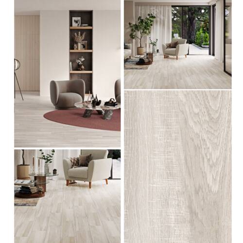 Керамограніт Cersanit Flaxwood Light Gtry 18,5x59,8 см, фото 3