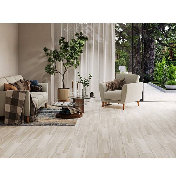 Керамограніт Cersanit Flaxwood Light Gtry 18,5x59,8 см, фото 2
