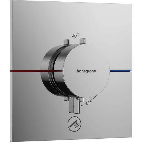 Смеситель скрытого монтажа для душа Hansgrohe ShowerSelect Comfort E 15575000 с термостатом хром, фото 1