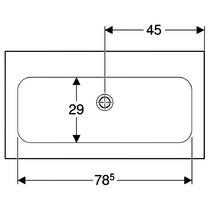 Раковина Geberit iCon 501.845.00.3 90 см, фото №2